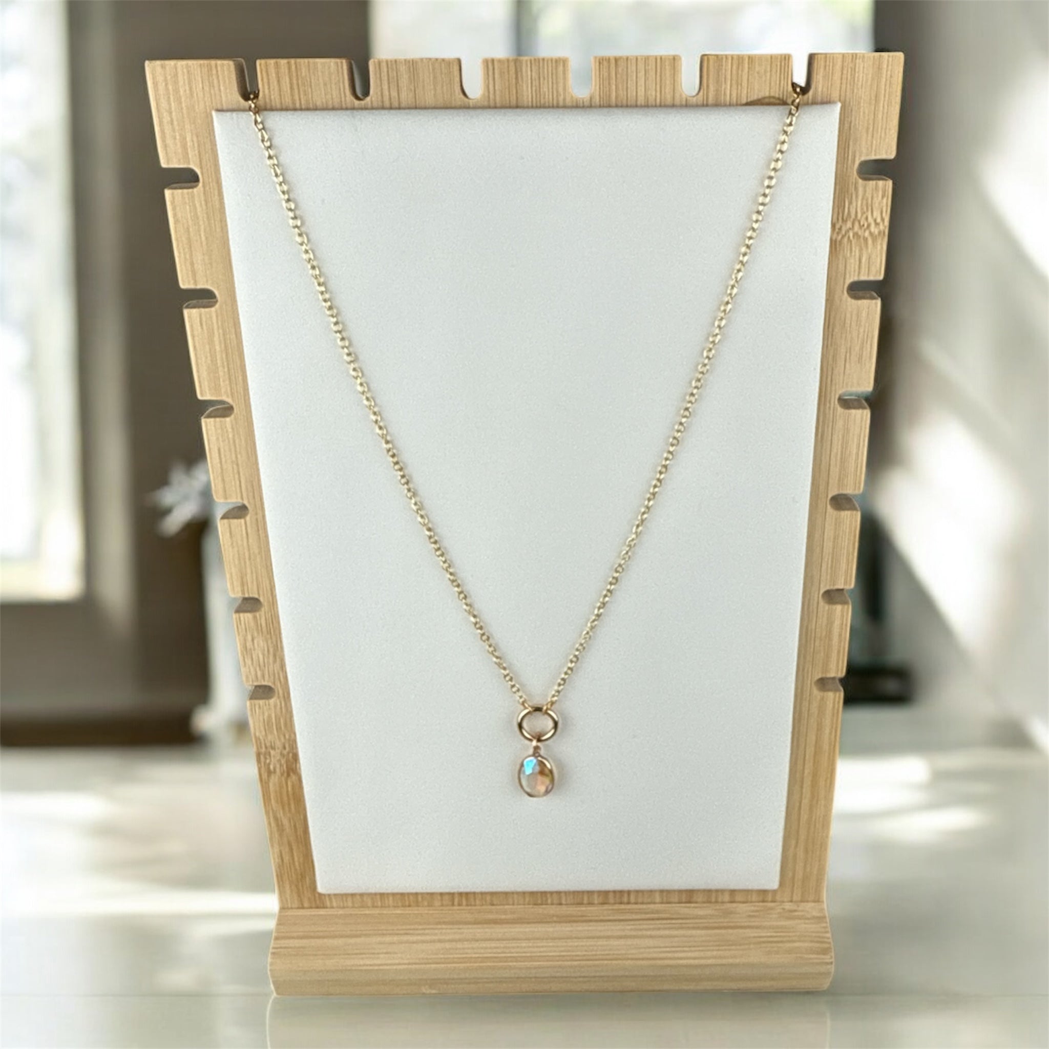 Golden Prism Necklace