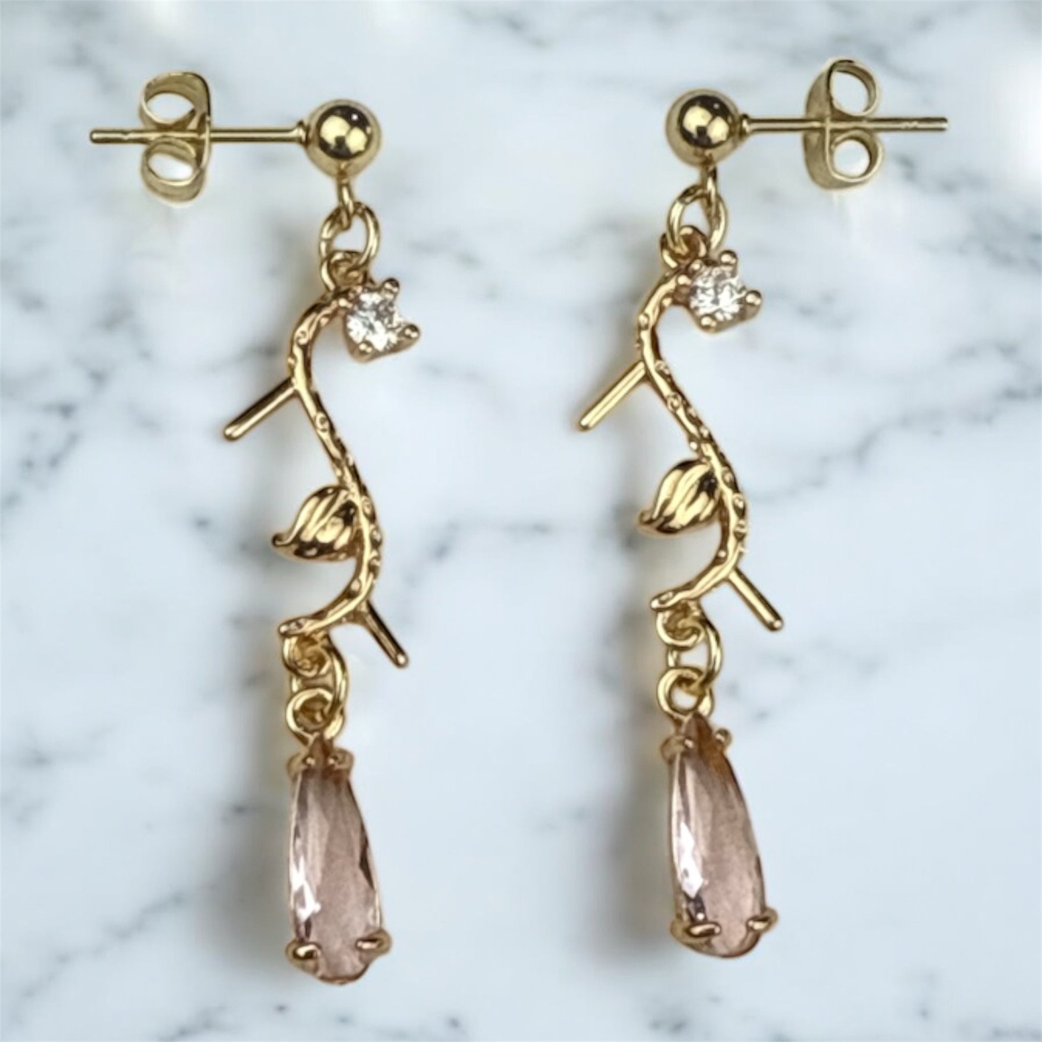 Blush Bloom Earrings