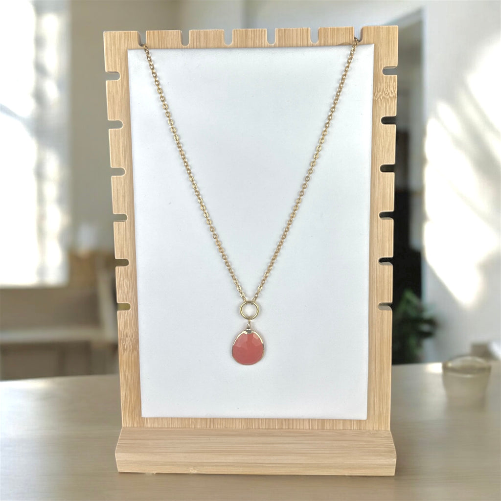 Fires Of Creation Necklace (Carnelian) 18k gold filled