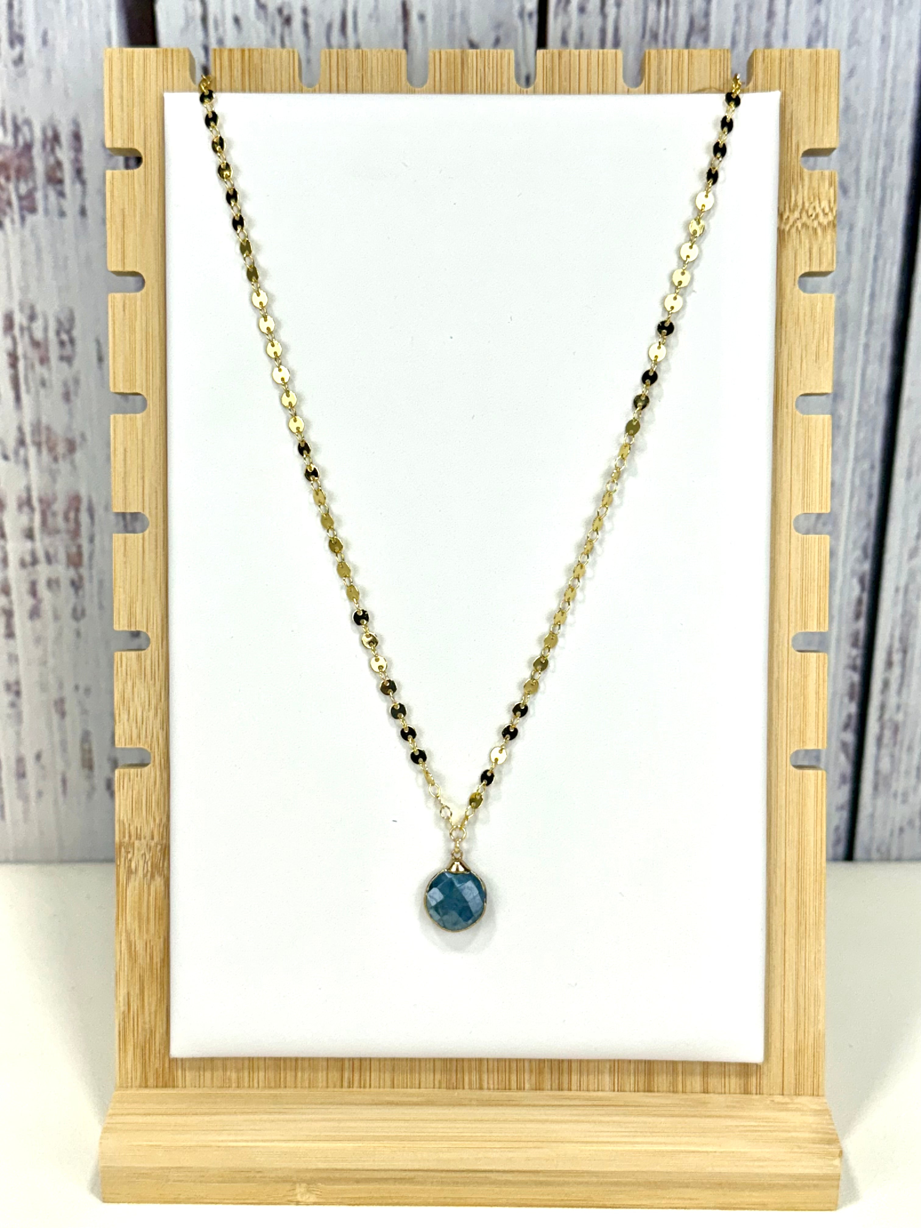 Blue Sapphire Necklace