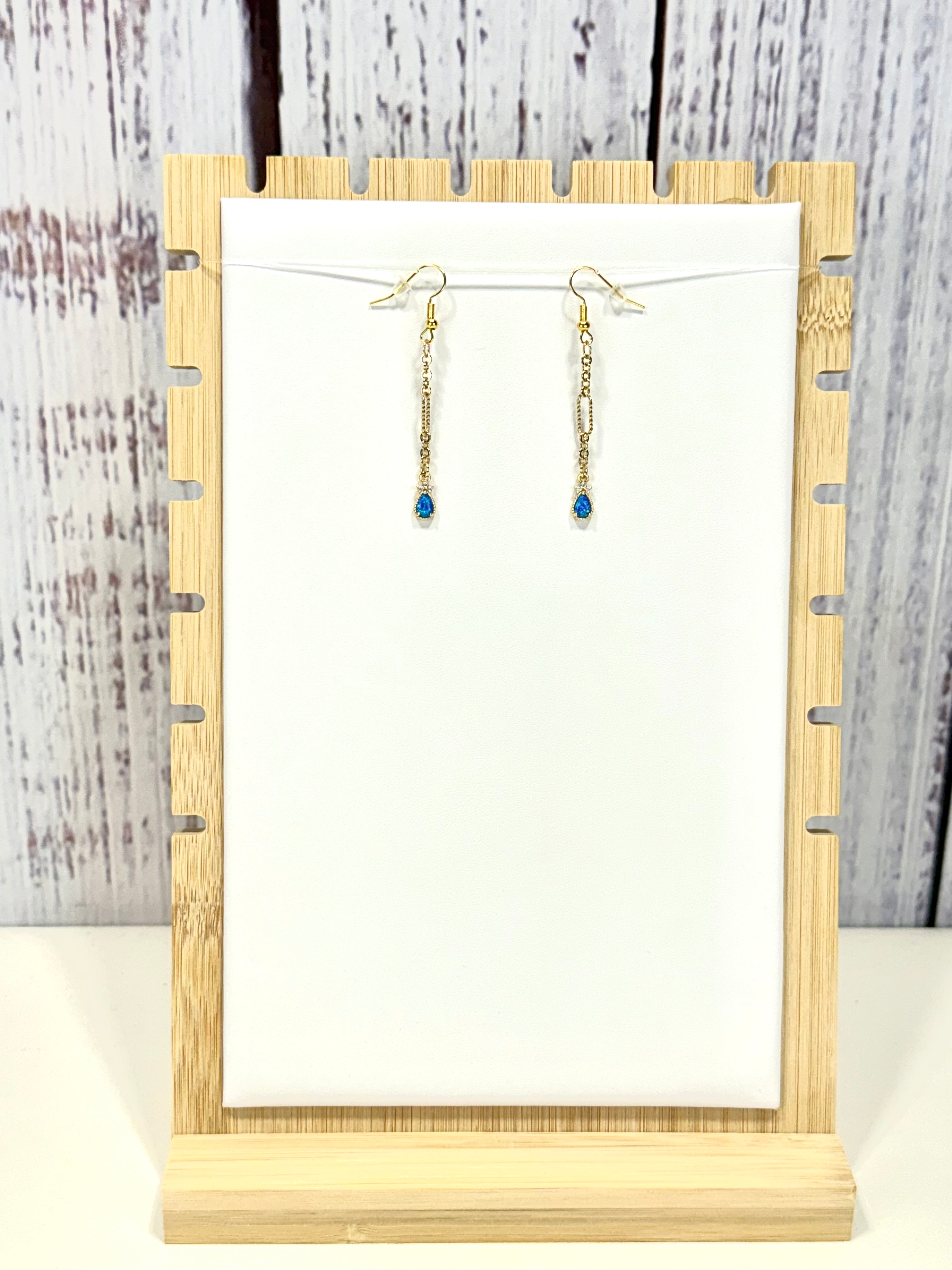 Blue Opal pendant Earrings